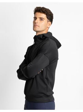 Sudadera con Cremallera Element Hombre Maximilian Negro