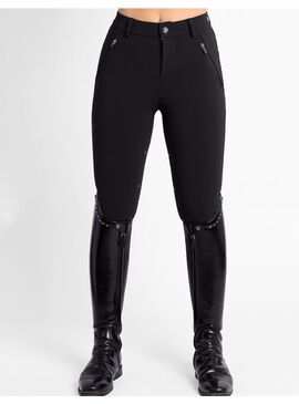 Pantalón Geo Full Grip Mujer Maximilian Negro