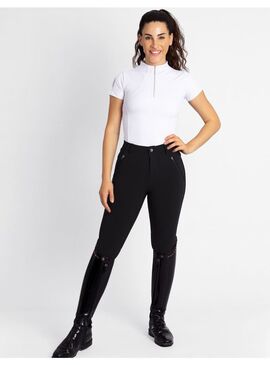 Pantalón Geo Full Grip Mujer Maximilian Negro