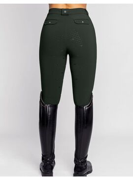 Pantalón Geo Full Grip Mujer Maximilian Hunter Green