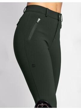 Pantalón Geo Full Grip Mujer Maximilian Hunter Green