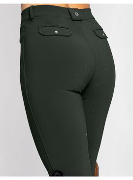 Pantalón Geo Full Grip Mujer Maximilian Hunter Green