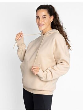 Sudadera con Capucha Icon Unisex Oversized Maximilian Beige