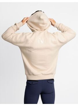 Sudadera con Capucha Icon Unisex Oversized Maximilian Beige