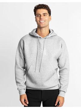 Sudadera con Capucha Icon Unisex Oversized Maximilian Gris