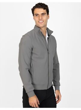 Chaqueta Insignia Hombre Maximilian Gris