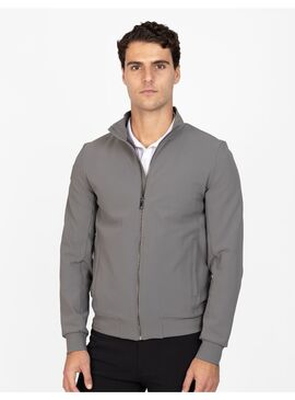 Chaqueta Insignia Hombre Maximilian Gris