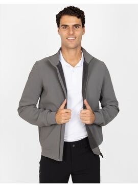 Chaqueta Insignia Hombre Maximilian Gris