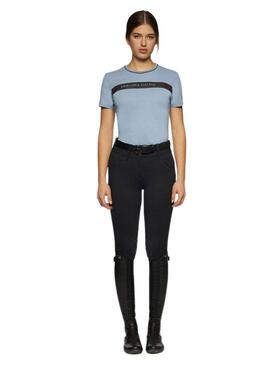 Camiseta Elastic Band TEAM Mujer Cavalleria Toscana Azul