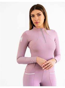 Base Layer Manga Larga Mujer Maximilian Mauve