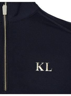 Camiseta Entrenamiento Niña KLnola Kingsland Azul Marino