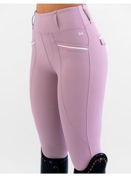 Mallas Pro Riding Full Grip Mujer Maximilian Mauve