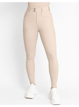 Pantalón Reflection Full Grip Mujer Maximilian Beige