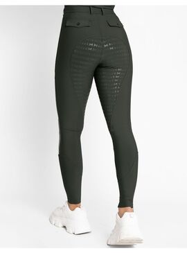 Pantalón Reflection Full Grip Mujer Maximilian Hunter Green