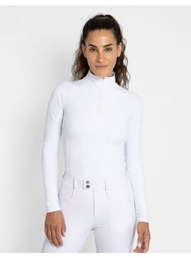 Base Layer Manga Larga Reflection Mujer Maximilian Blanco