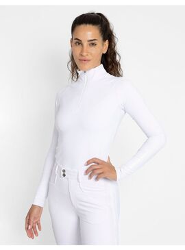 Base Layer Manga Larga Reflection Mujer Maximilian Blanco