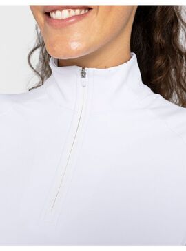 Base Layer Manga Larga Reflection Mujer Maximilian Blanco