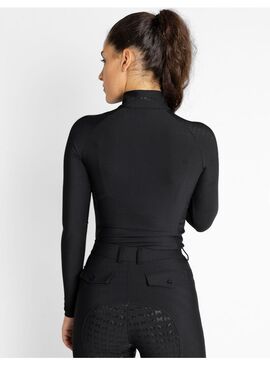 Base Layer Manga Larga Reflection Mujer Maximilian Negro