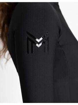 Base Layer Manga Larga Reflection Mujer Maximilian Negro