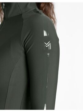 Base Layer Manga Larga Reflection Mujer Maximilian Hunter Green