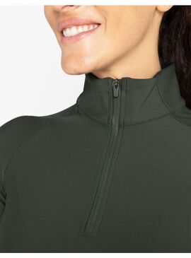 Base Layer Manga Larga Reflection Mujer Maximilian Hunter Green