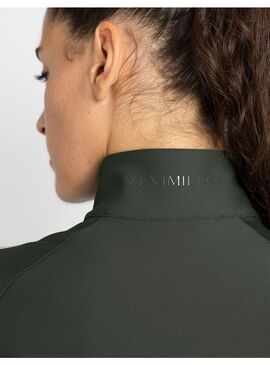 Base Layer Manga Larga Reflection Mujer Maximilian Hunter Green