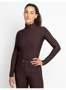 Base Layer Manga Larga Reflection Mujer Maximilian Chocolate