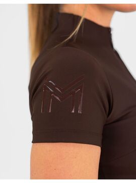 Base Layer Manga Corta Mujer Maximilian Chocolate