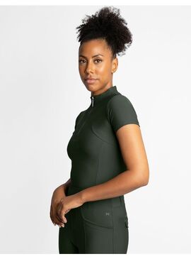 Base Layer Manga Corta Mujer Maximilian Hunter Green