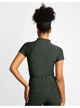 Base Layer Manga Corta Mujer Maximilian Hunter Green