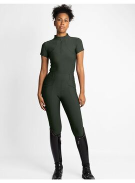 Base Layer Manga Corta Mujer Maximilian Hunter Green