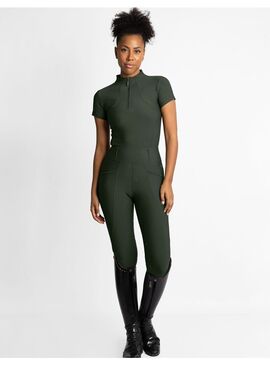 Base Layer Manga Corta Mujer Maximilian Hunter Green