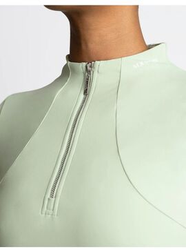 Base Layer Manga Corta Mujer Maximilian Sage Green