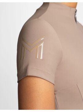 Base Layer Manga Corta Mujer Maximilian Nougat