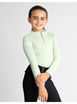 Base Layer Manga Larga Junior Maximilian Sage Green