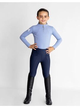 Base Layer Manga Larga Junior Maximilian Iris Blue