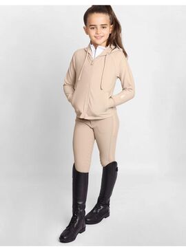 Sudadera con Cremallera Reflection Junior Maximilian Beige