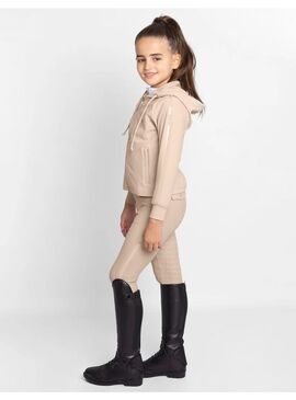 Sudadera con Cremallera Reflection Junior Maximilian Beige