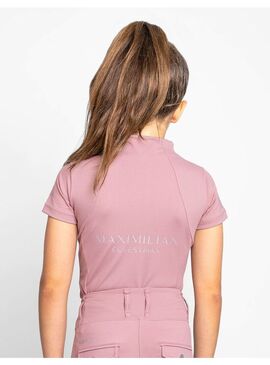 Base Layer Manga Corta Junior Maximilian Rosa Taupe