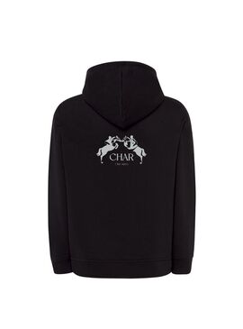 Sudadera con Capucha Junior CHAR Negro