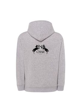 Sudadera con Capucha Junior CHAR Gris