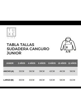 Sudadera con Capucha Junior CHAR Gris