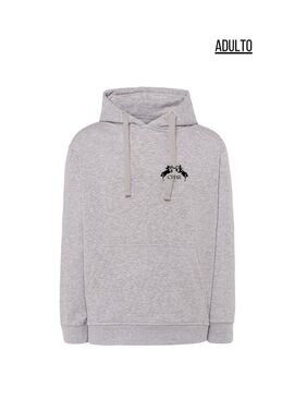 Sudadera con Capucha Adulto CHAR Gris