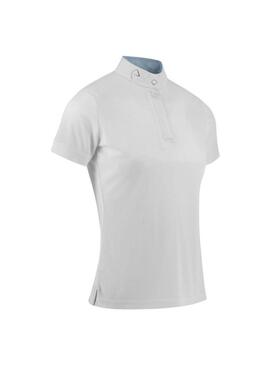 Polo de Malla Equithème 'Betty' Blanco