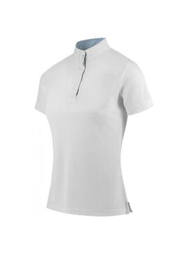 Polo de Malla Equithème 'Betty' Blanco