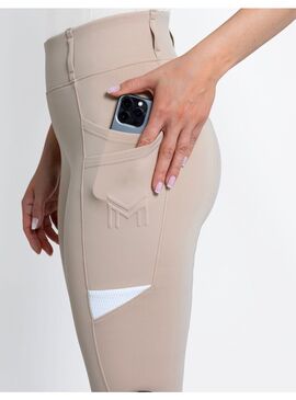 Pantalón Tech Mujer Full Grip Maximilian Beige