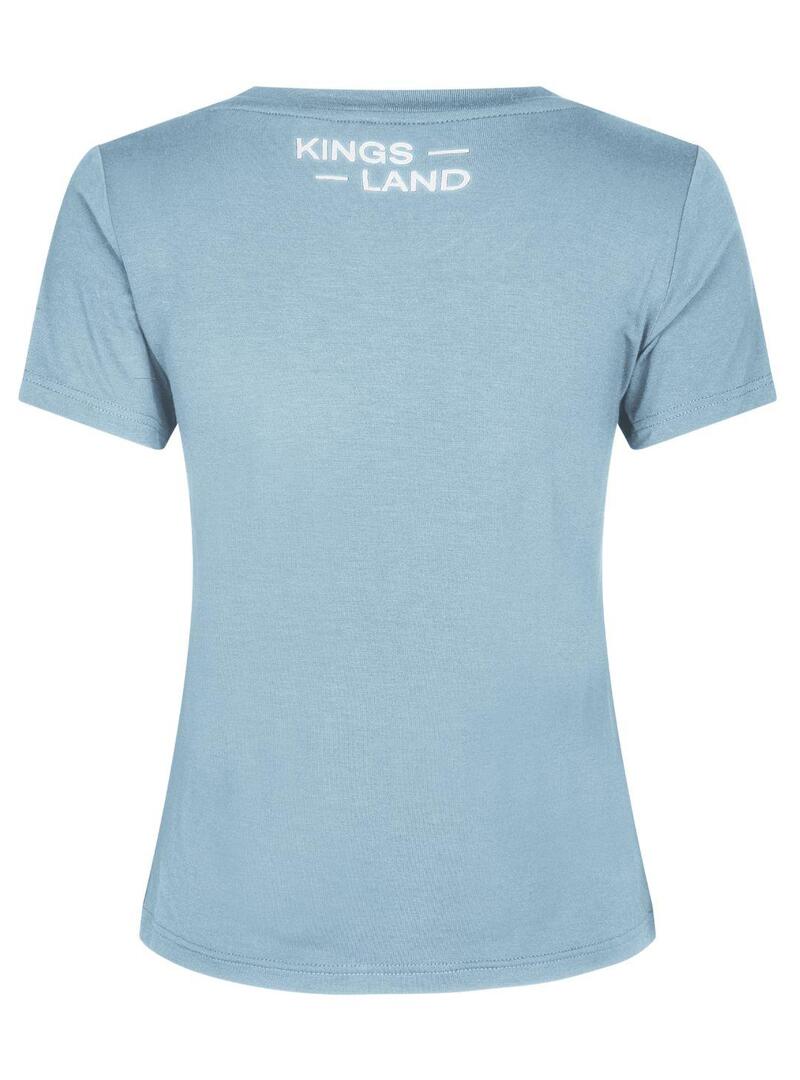 Camiseta mujer KLHalle Kingsland Azul Denim