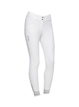 Pantalón RevolutionS Mujer Cavalleria Toscana Blanco