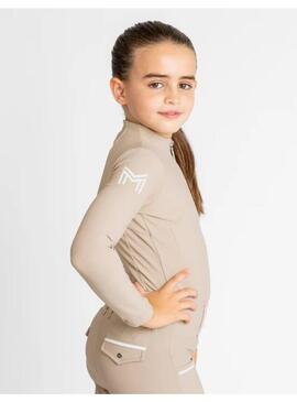 Base Layer Manga Larga Junior Maximilian Beige