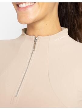 Base Layer Manga Larga Mujer Maximilian Beige